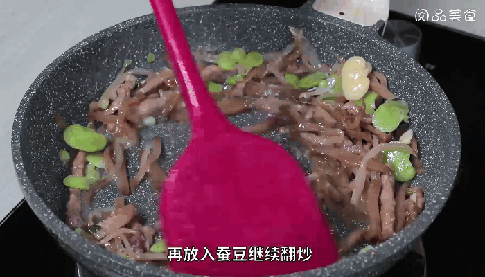 蠶豆榨菜肉絲的做法，蠶豆榨菜肉絲怎么做