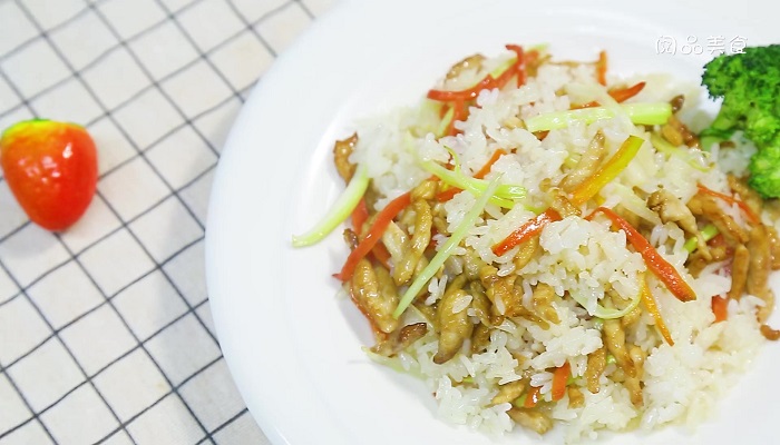 鸡丝炒饭的做法 鸡丝炒饭怎么做