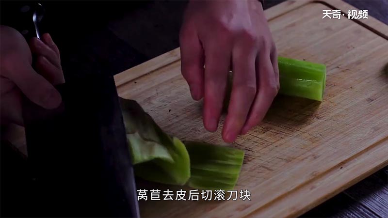 莴苣烧肉圆的做法 莴苣烧肉圆怎么做