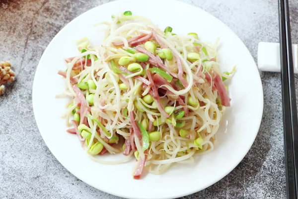 醋烹黄豆芽的做法 醋烹黄豆芽怎么炒