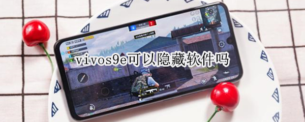 vivos9e可以隐藏软件吗