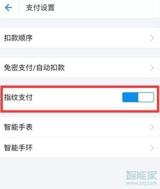 榮耀20i支付寶指紋支付怎么設置