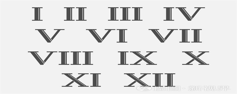 罗马数字1到10 罗马数字1到10是