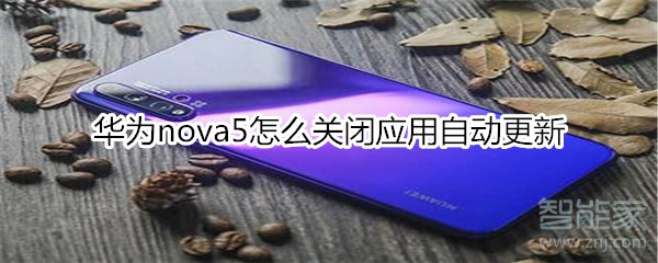 华为nova5怎么关闭应用自动更新