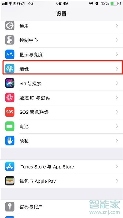 iPhone8plus怎么设置壁纸