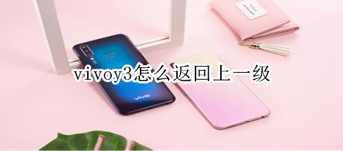 vivoy3怎么返回上一級