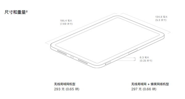 ipadmini6重量是多少