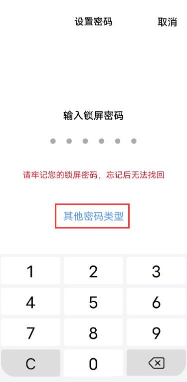 iqooz3怎么设置锁屏密码