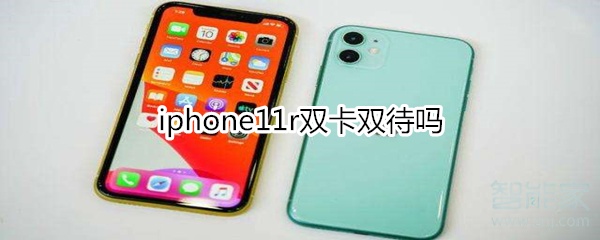 iphone11r雙卡雙待嗎