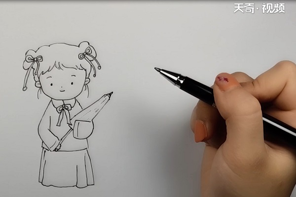 古风简笔画