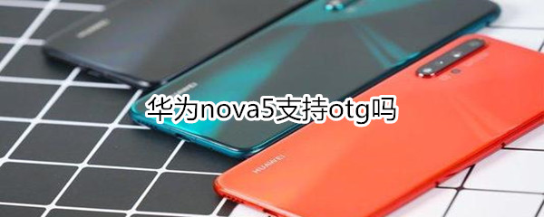 华为nova5支持otg吗