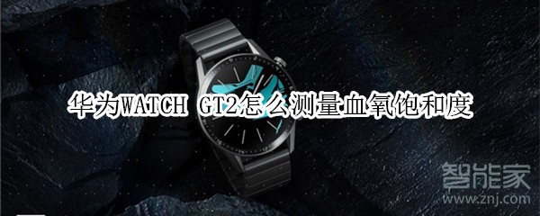 華為WATCH GT2怎么測量血氧飽和度