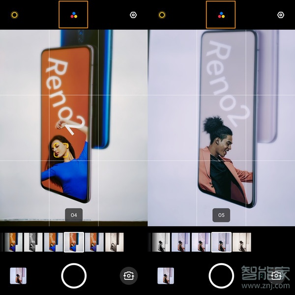 oppo reno2人像模式在哪