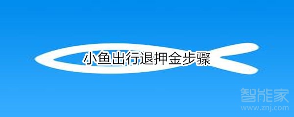 小魚出行退押金步驟