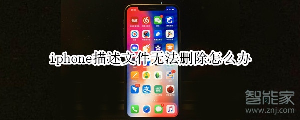 iphone描述文件無法刪除