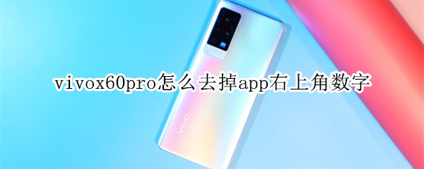 vivox60pro怎么去掉app右上角数字