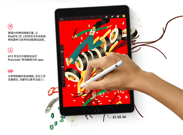 ipad2021支持几代笔