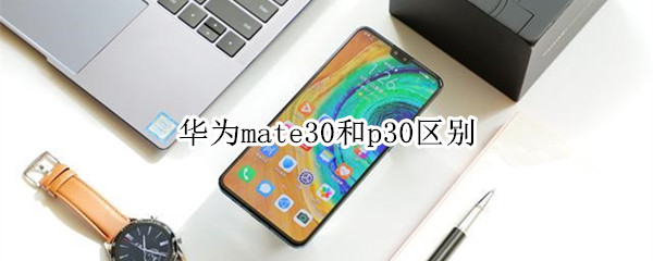 华为mate30和p30区别