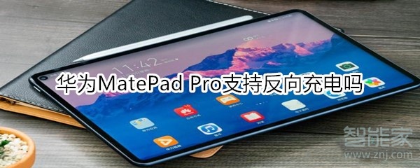 華為MatePad Pro支持反向充電嗎