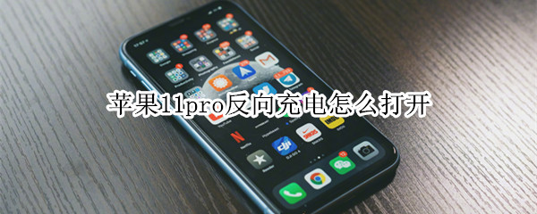 蘋果11pro反向充電怎么打開