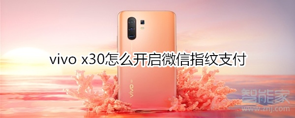 vivo x30怎么開(kāi)啟微信指紋支付