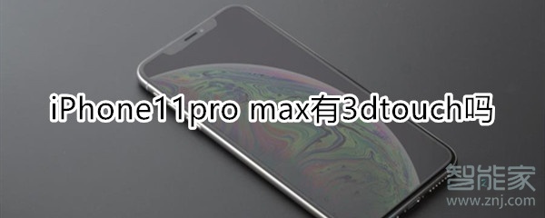 11promax有3dtouch吗