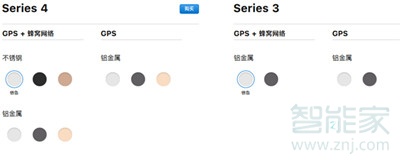 苹果手表3和4的区别