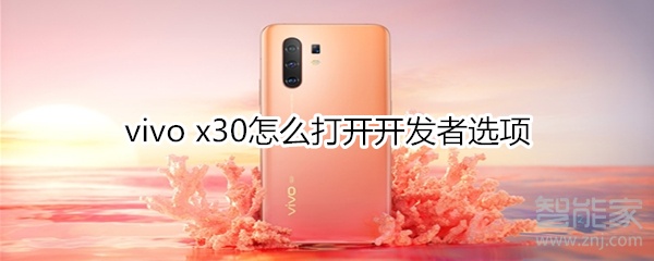 vivo x30怎么打開開發(fā)者選項(xiàng)