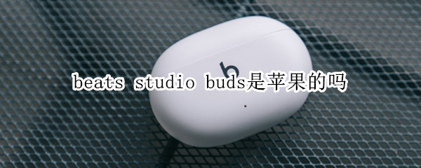 beats studio buds是蘋果的嗎