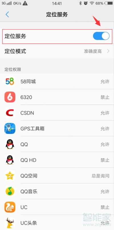 vivoy93s怎么開啟定位