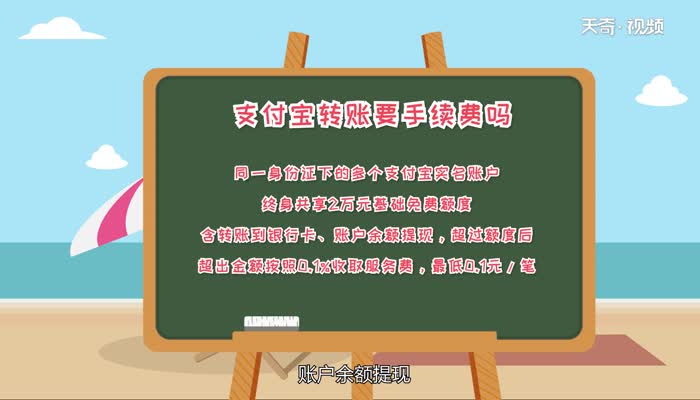 支付宝转账要手续费吗 支付宝转账手续费多少