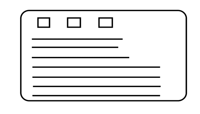 明信片简笔画 明信片简笔画怎么画