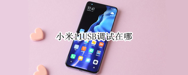 小米11USB調(diào)試在哪