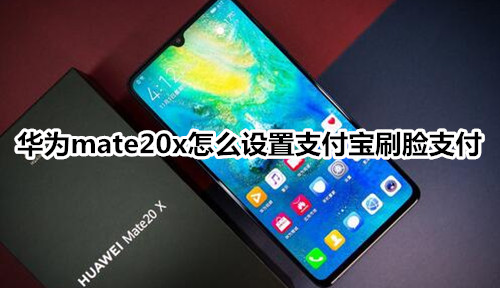 华为mate20x怎么设置支付宝刷脸支付