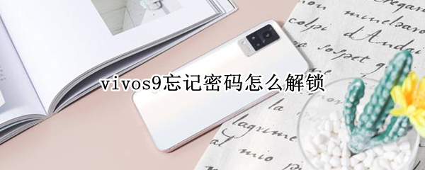 vivos9忘記密碼怎么解鎖