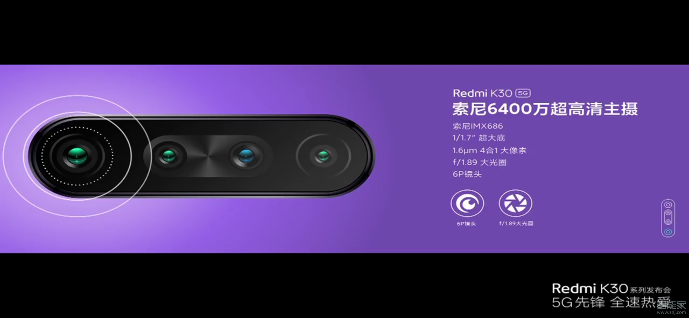 Redmi k30的摄像头配置是怎样的