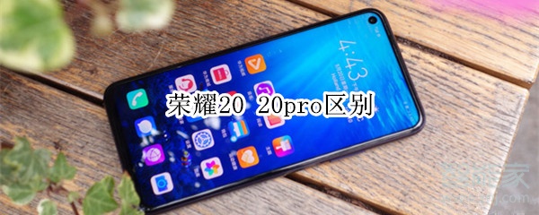 榮耀20 20pro區(qū)別