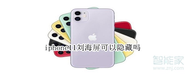 iphone11劉海屏可以隱藏嗎