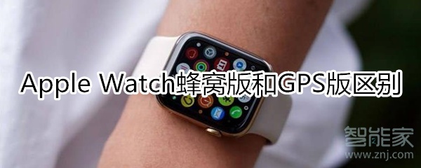 apple watchgps和蜂窩的區(qū)別是什么