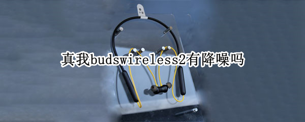 真我budswireless2有降噪嗎