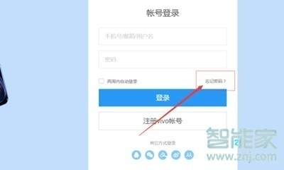 vivoz5账户密码怎么找回