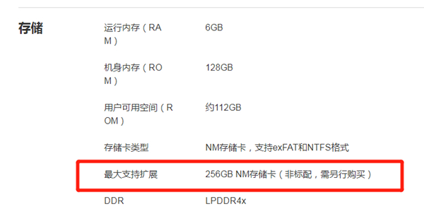 榮耀x10max支持內(nèi)存卡嗎