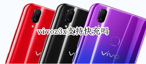 vivoz3x支持快充嗎