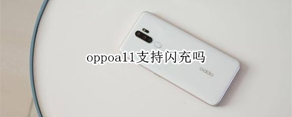 oppoa11支持闪充吗