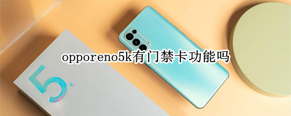 opporeno5k有门禁卡功能吗