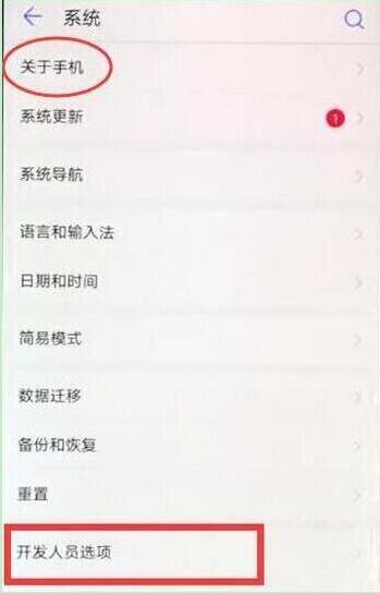 华为nova5pro怎么打开开发者选项
