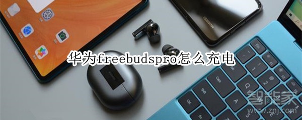 華為freebudspro怎么充電