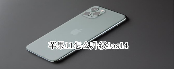 蘋果11怎么升級ios14