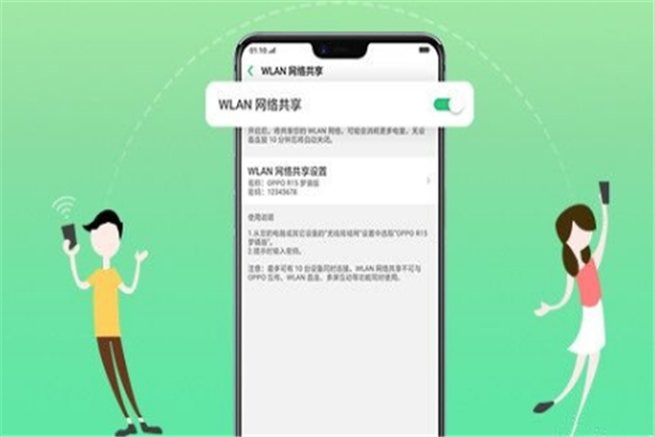 oppor17怎么設置wifi共享