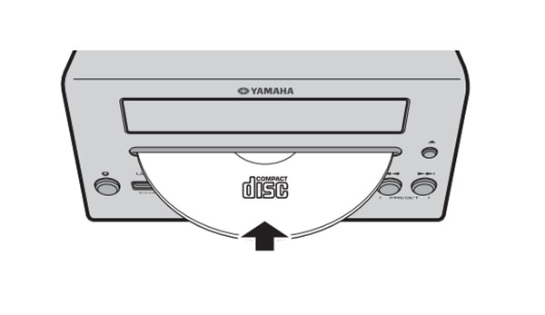 雅马哈MCR-B043怎么播放CD音源